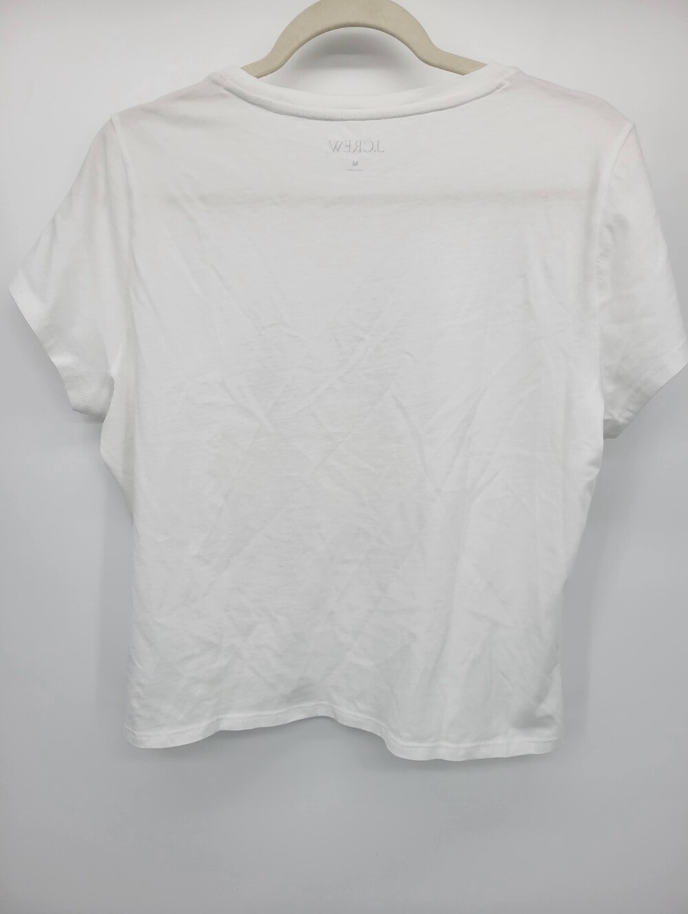 J Crew Broken-in-jersey sardine graphic T-shirt with beads - Picture 4 of 7